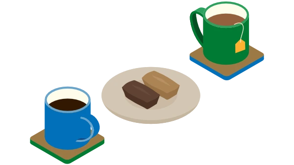 Koffie en koek