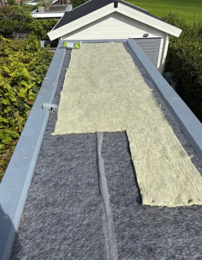 Uitrollen substraatmateriaal