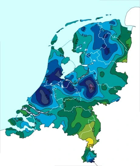 Neerslagkaart Nederland Neerslagkaart Nederland