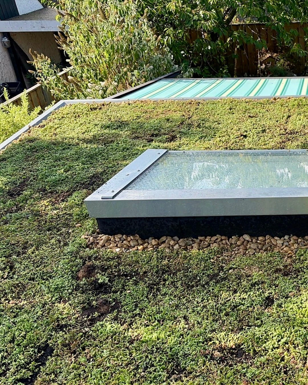 Sedumdak op uitbouw in Baarn (46m²)